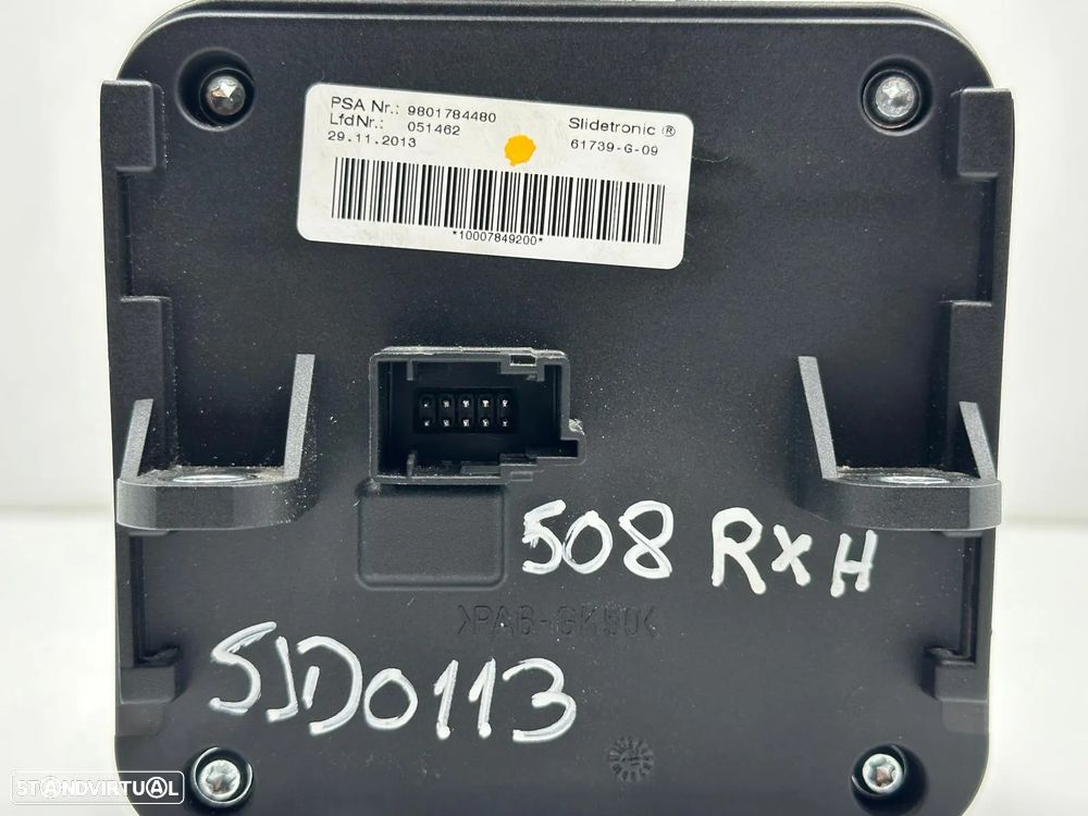 Seletor + Moca Velocidades - Peugeot 508 RXH (2014) - 5