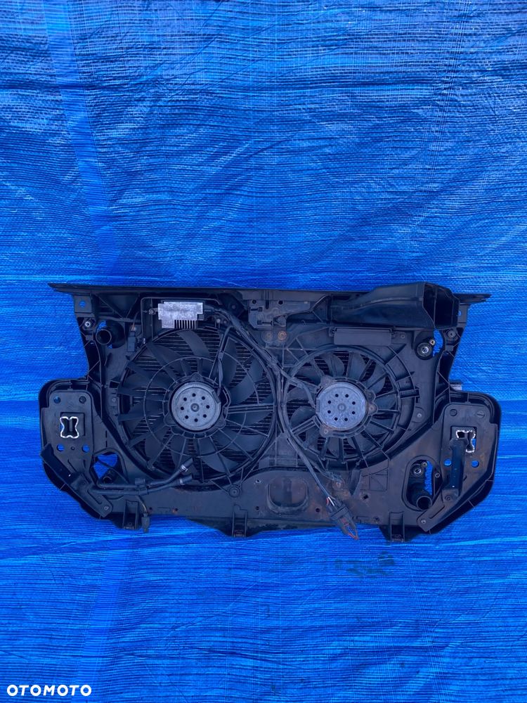 PAS PRZEDNI WZMOCNIENIE KOMPLET BELKA CHŁODNICE WENTYLATOR AUDI A6C6 2.4 2.8 3.2 FSI AUTOMAT - 5