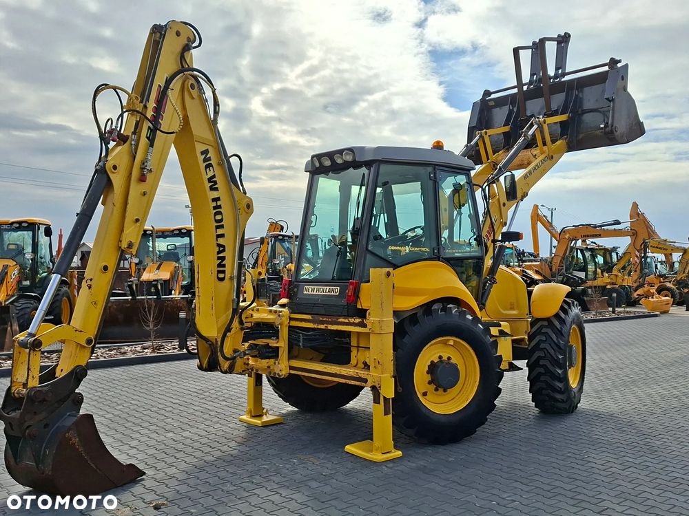 New Holland B115 C / Joystick / Koparko Ładowarka / - 8