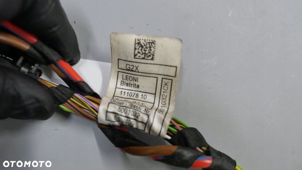 bmw g20 g21 g22 g23 wiązka deski rozdzielczej kokpitu instalacja 5a0f371 - 10