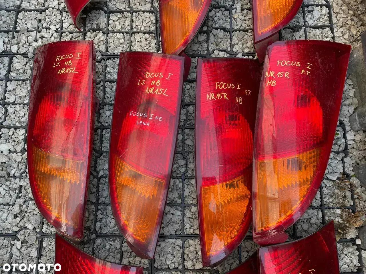LAMPY TYŁ LEWE PRAWE FORD LAMPA PRZECIWMGIELNA ZDERZAKA - 17