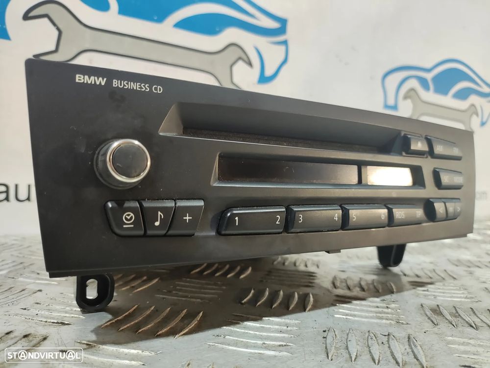 RADIO AUTORADIO LEITOR CD BUSINESS BMW SERIE 1 E87 6512922924101 9229241 13264010 132640 E81 E82 E87 LCI E88 SERIE 3 E90 E90 LCI E91 E91 LCI E92 E92 LCI E93 E93 LCI X1 E84 - 2