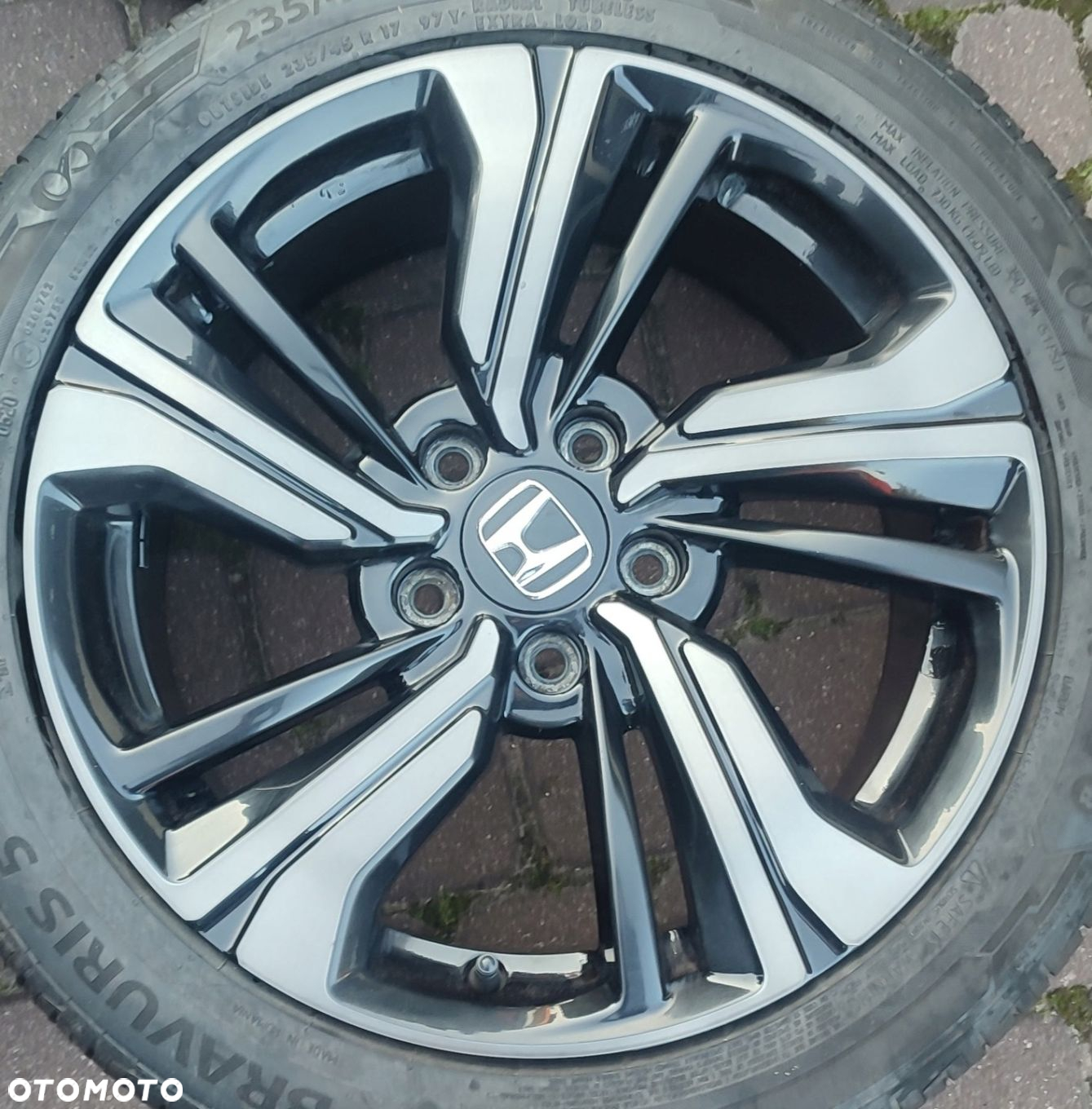 Felgi Aluminiowe 17cali Honda Civic X TYPE R CR-V HR-V 8Jx17" 5x114,3 ET 50 - 3