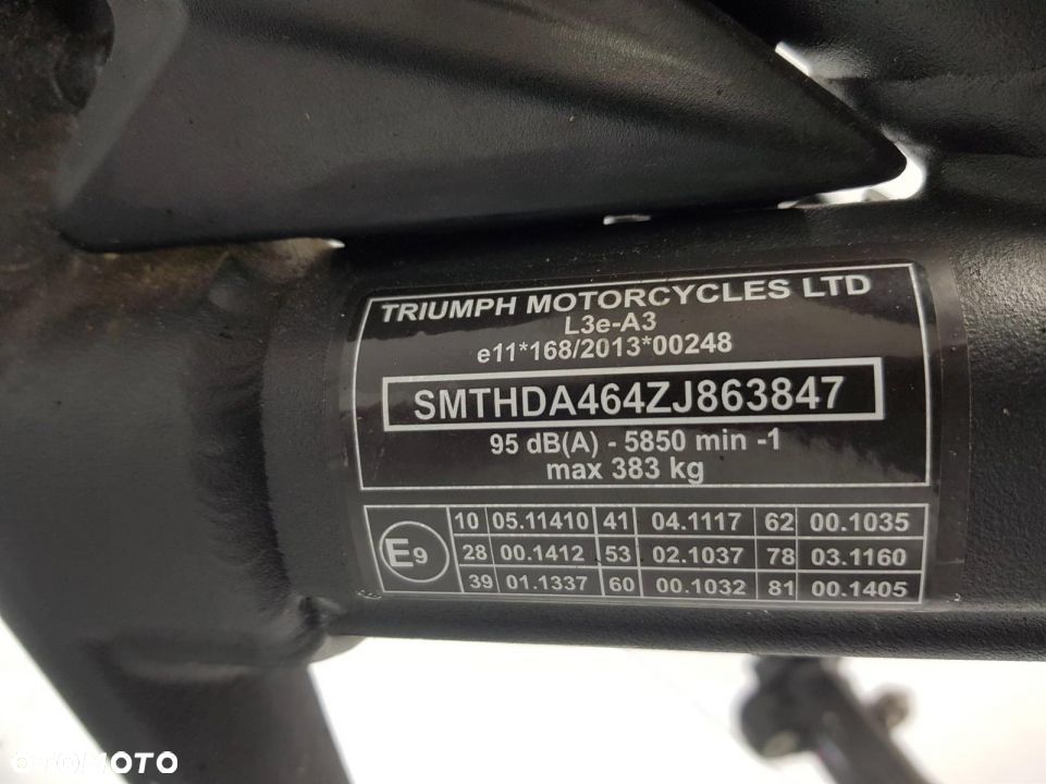 RAMA MOTOCYKL TRIUMPH STREET TRIPLE 765RS - 6