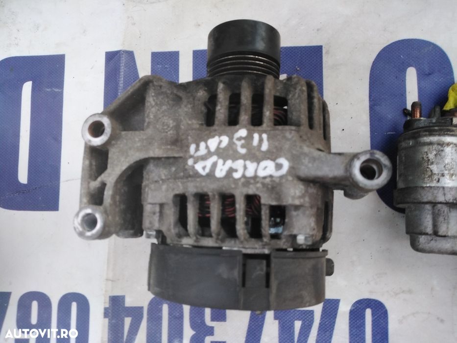 Electromotor, alternator, Opel Corsa D, 1.3 CDTI, import Germania - 1