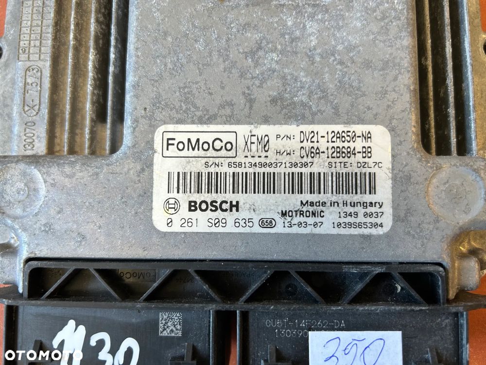 KOMPUTER STEROWNIK SILNIKA 0261S09635 DV21-12A650-NA CV6A-12B684-BB FORD - 3