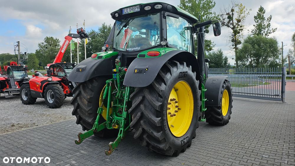 John Deere JD 6210R, 50 km/h, pneumatyka, TUZ, autentyczny przebieg - 10