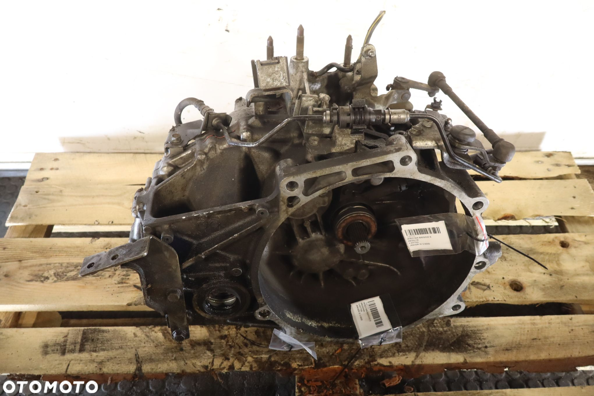 SKRZYNIA BIEGÓW 6 BIEGOWA MITSUBISHI LANCER IX 2.0DID F6MBA - 5