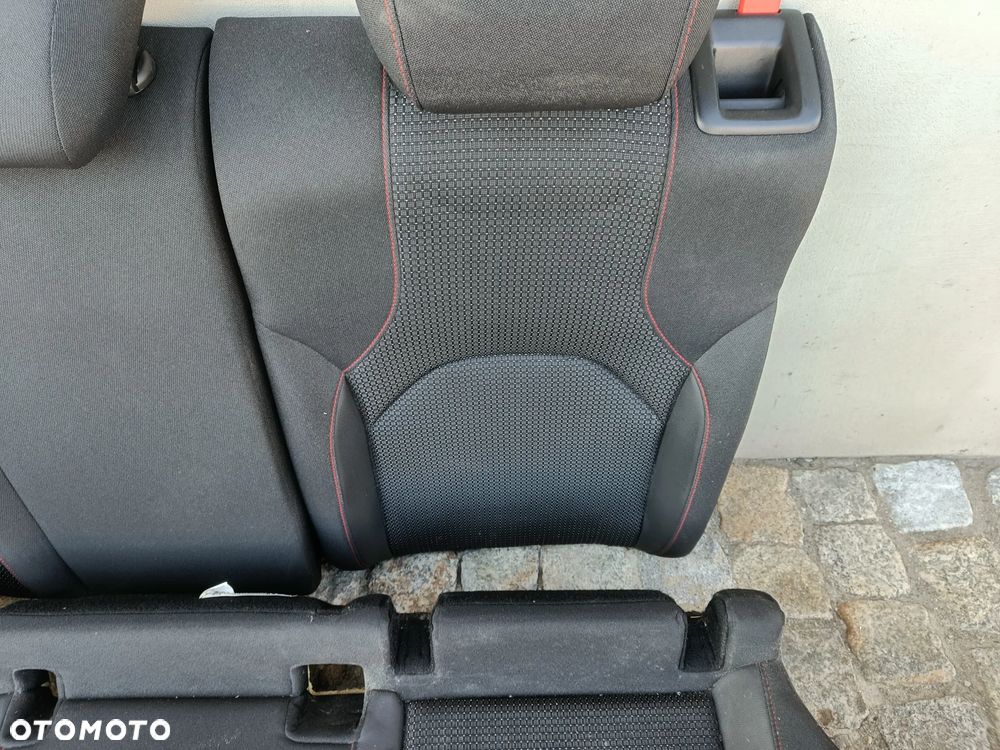 Fotele Seat Leon 3 III FR Skóra Kanapa Przekładka Siedzenia - 4