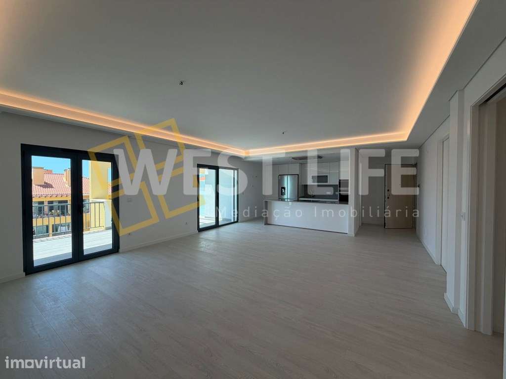 Apartamento T2 com magnifica VISTA MAR - Terraço privativo com pisc... - Grande imagem: 2/19