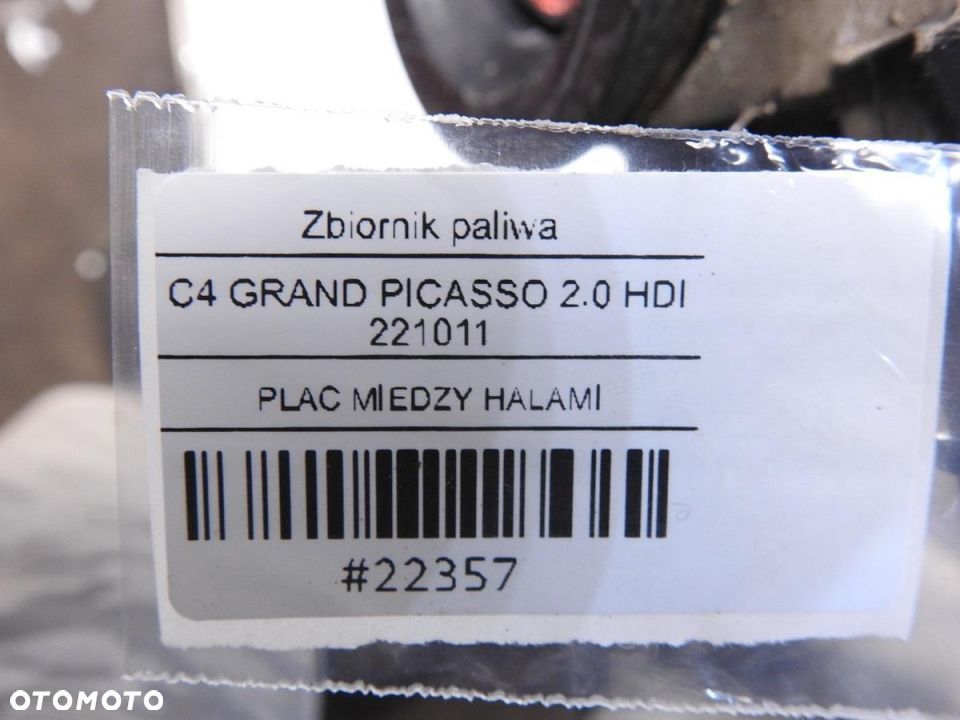 ZBIORNIK BAK PALIWA C4 GRAND PICASSO I 2.0 HDI - 7