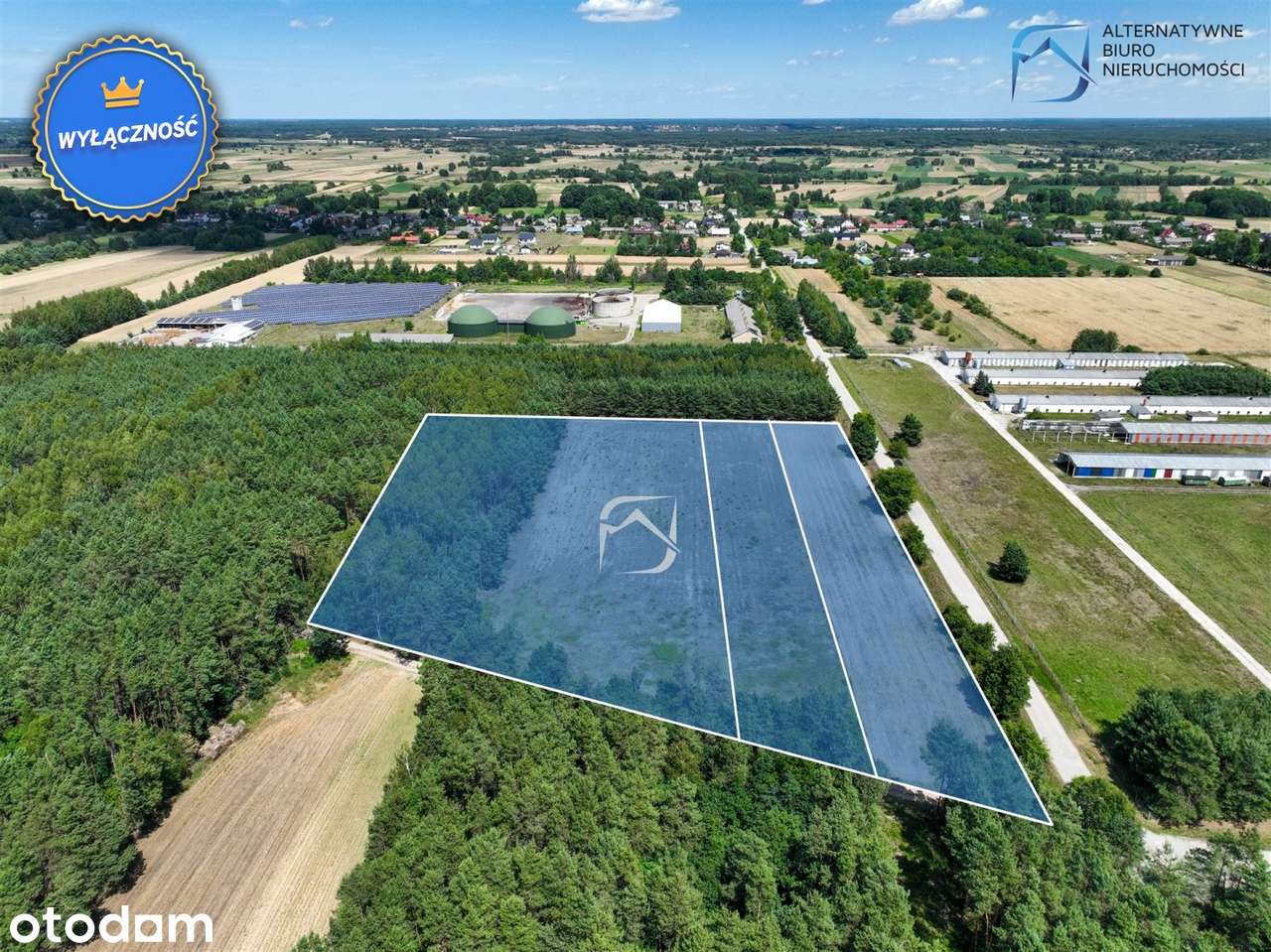 Grunt pod budowę hali przemysłowej - 12500m2 - Pełny obrazek: 3/14