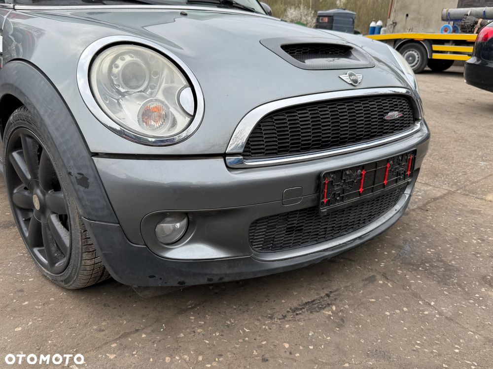 PRZÓD KOMPLETNY MINI COOPER R56S 871  - MASKA ZDERZAK BŁOTNIKI LAMPY - 3