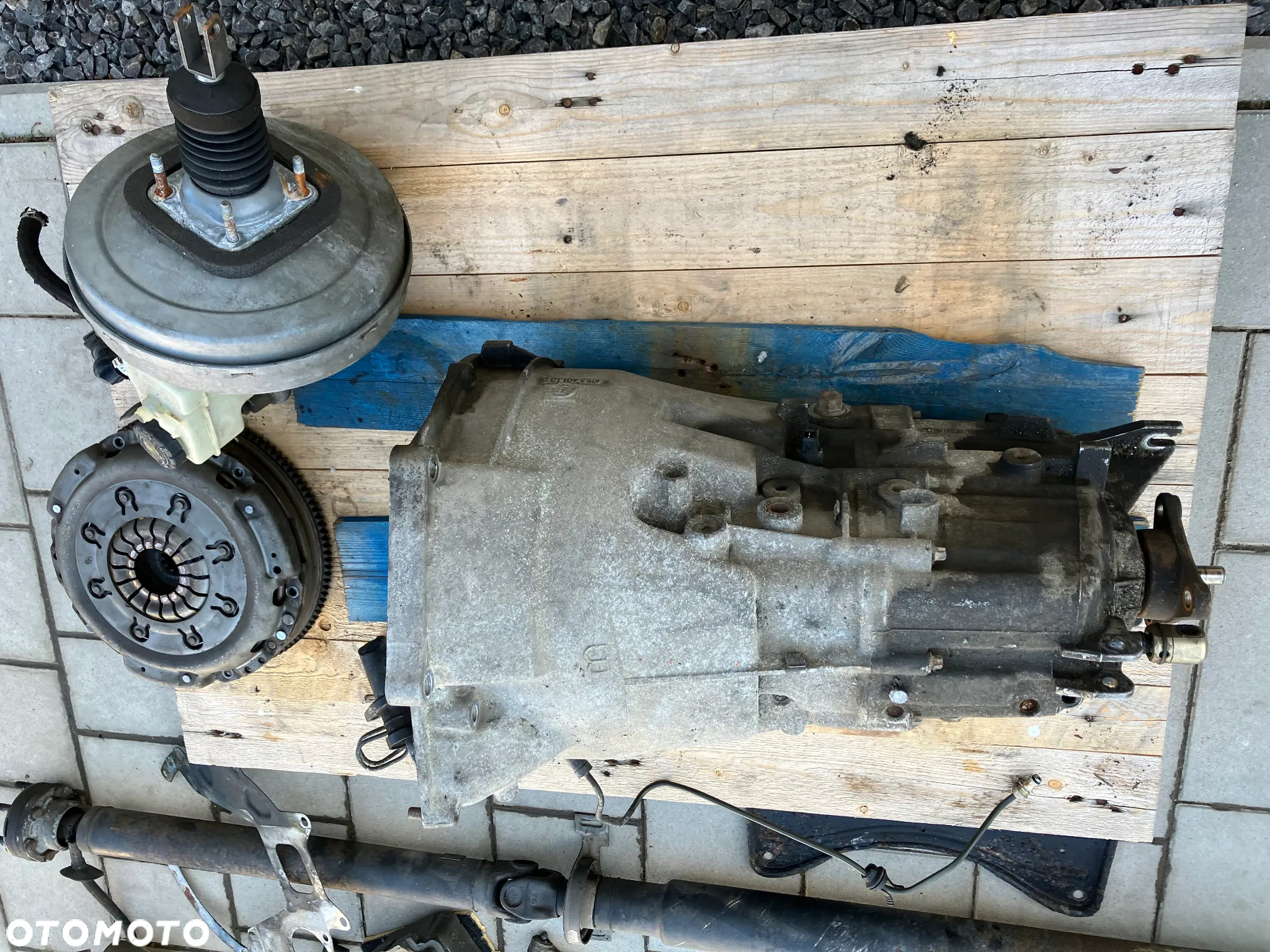 Przekładka automatu na manual BMW E39 528i 2.8 M52 1x VANOS skrzynia sprzęgło 240mm wybierak łapa skrzyni wysprzęglik pedały serwo przewody 1222751 1221899 1229415 - 6