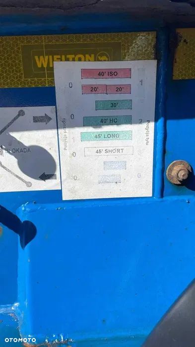 Wielton rama podkontenerowa 20 / 40 / 45 - 4