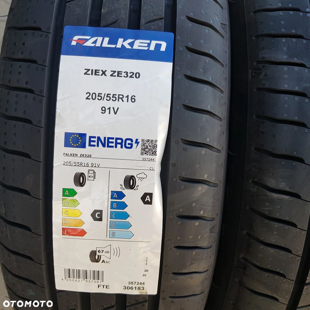 4x 205/55R16 Falken Ziex ZE320 Komplet opon letnich - 2