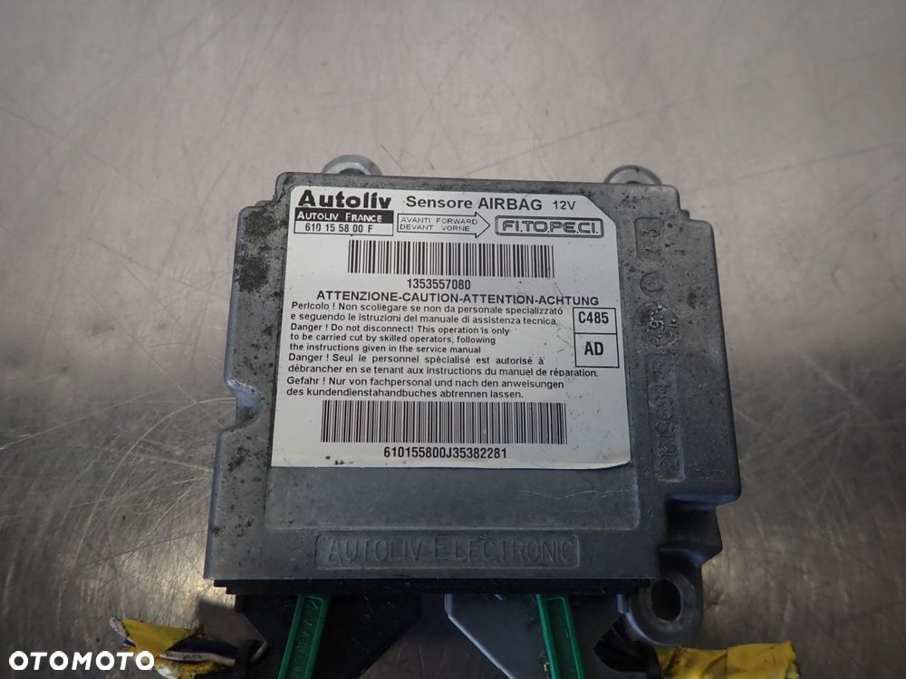 MODUŁ AIRBAG PEUGEOT BIPPER 1.4 4F0837020B - 1