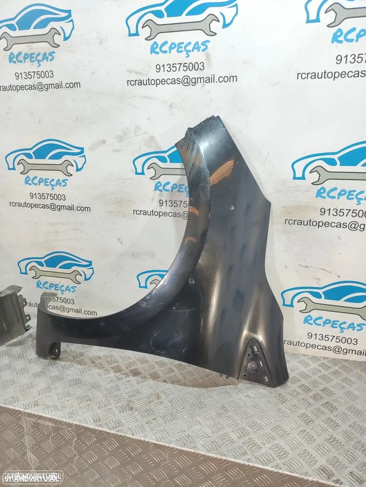 Frente Completa Renault Clio 4 IV - Fase 1 - Capot | Capo | Parachoque | Parachoques | Guarda Lamas | Lama | Radiador | Ventilador | Reforço | - 13