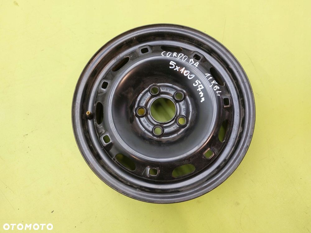 Felga stalowa Seat Cordoba IBIZA 6J X 14 ET 43 5X100 57 MM - 1