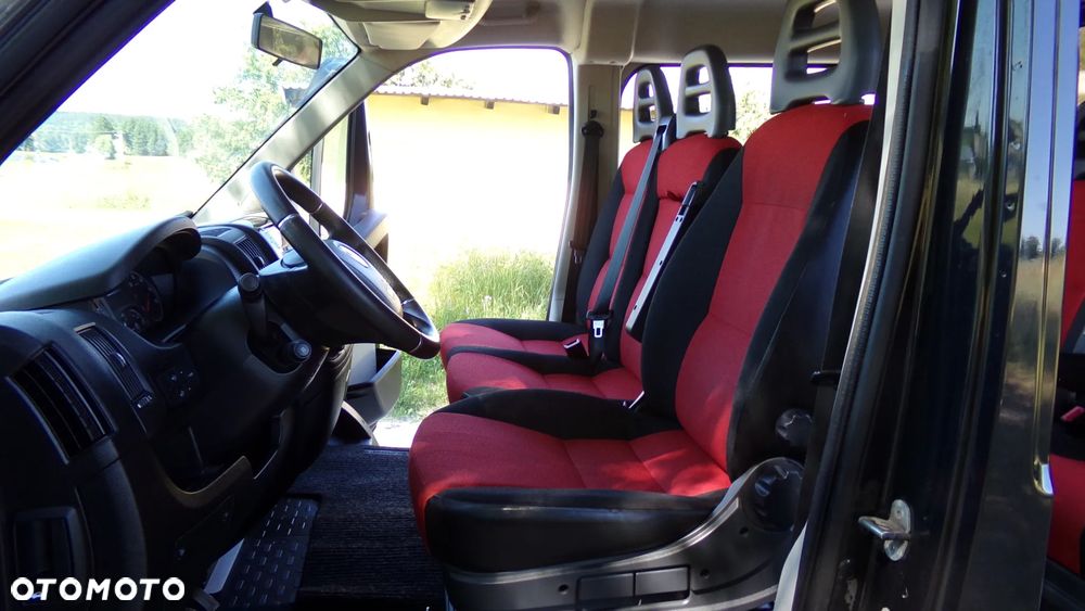 Fiat DUCATO 3.0 180KM * L2H1 * KLIMA * BRYGADÓWKA 6 OSÓB ! PIĘKNY ! - 17