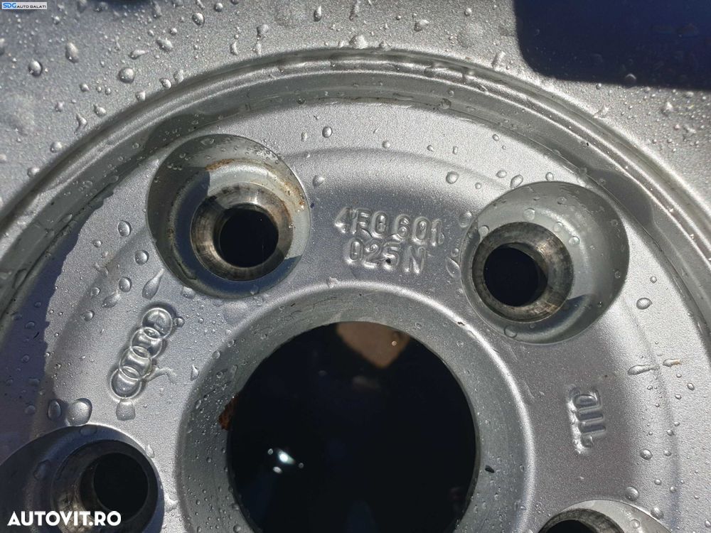 Janta Roata Rezerva Aliaj cu Anvelopa Vara 205 60 R16 5x112 Volkswagen Golf 5 2004 - 2008 [K6914] - 2