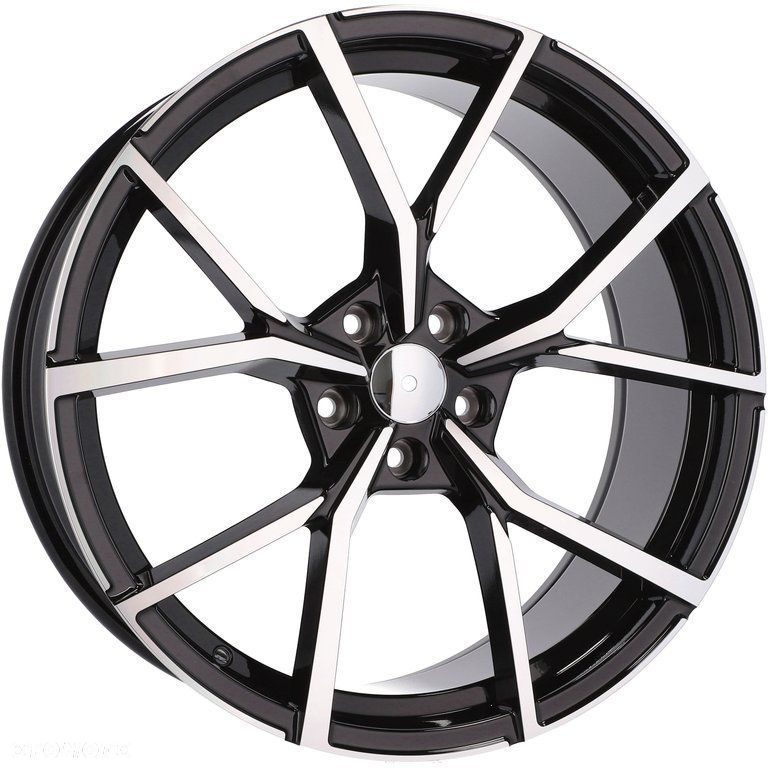 4x Felgi 18 m.in. do VW Passat B7 B8 CC Golf 6 7 8 Alltrack Jetta Scirocco Tiguan - B5801 (FBX256) - 9