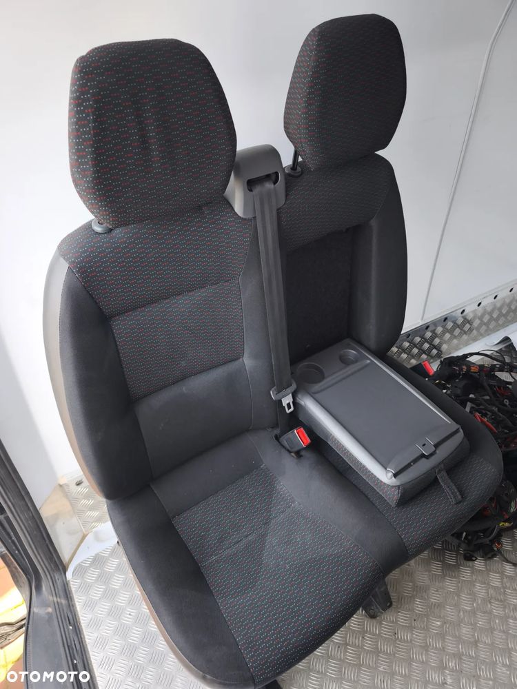 Fotel ławka dwójka pasażera Citroen Jumper Peugeot Boxer Ducato III Lift 2006-2024 - 5