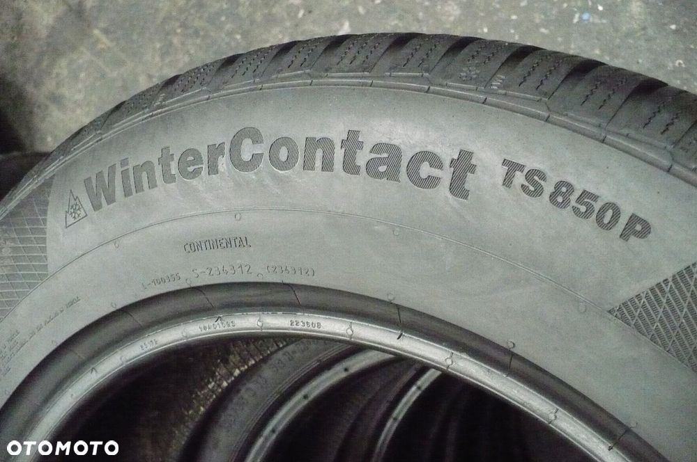2x CONTINENTAL WinterContact TS 850P 215/65R17 6,5mm 6,7mm 2021 - 5