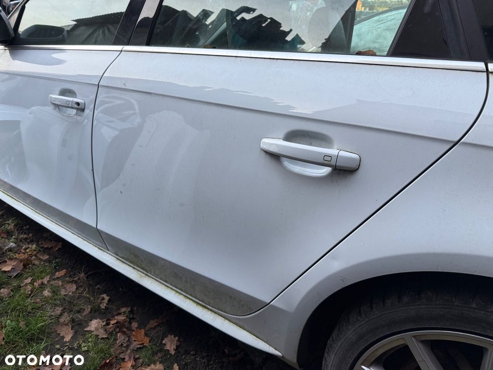 DRZWI LEWE PRZÓD LEWE TYŁ AUDI A4 B8 8K5 SEDAN KOMPLETNE LS9R - 2