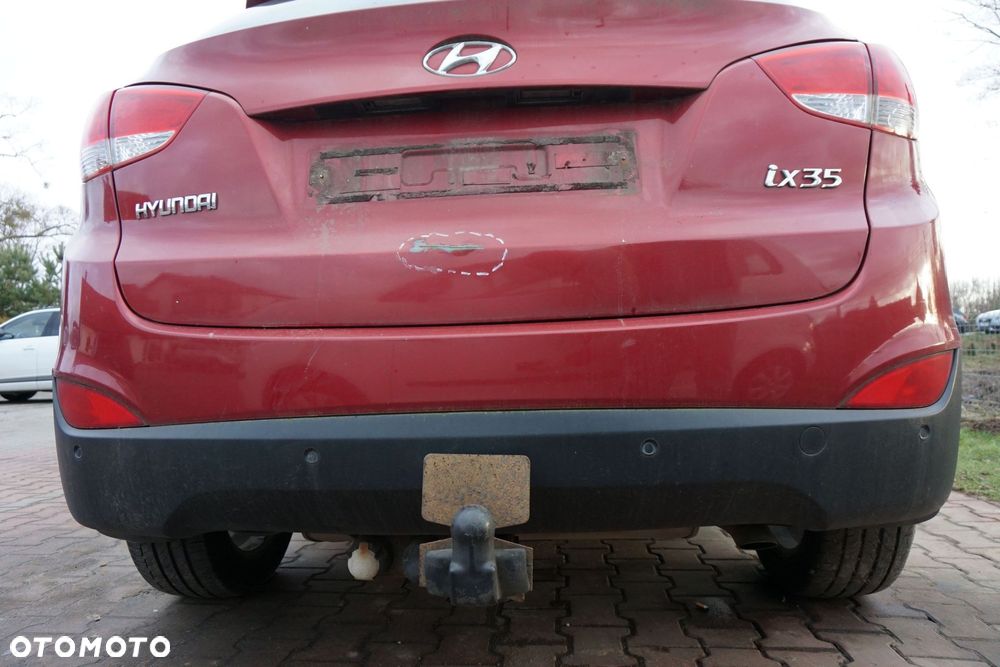 ZDERZAK TYLNY IX35 I  AA1 A0  CZERWONY (INFRA RED) HYUNDAI 2009-2015 - 1