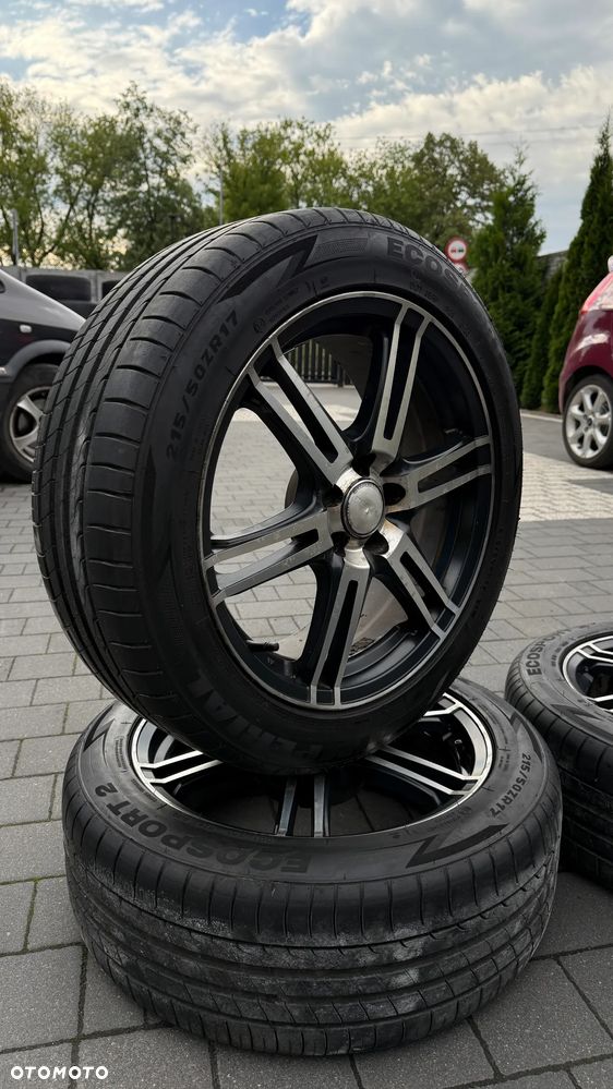 Koła 215/50 r17 5x100 alufelgi et32 audi seat skoda vw - 6