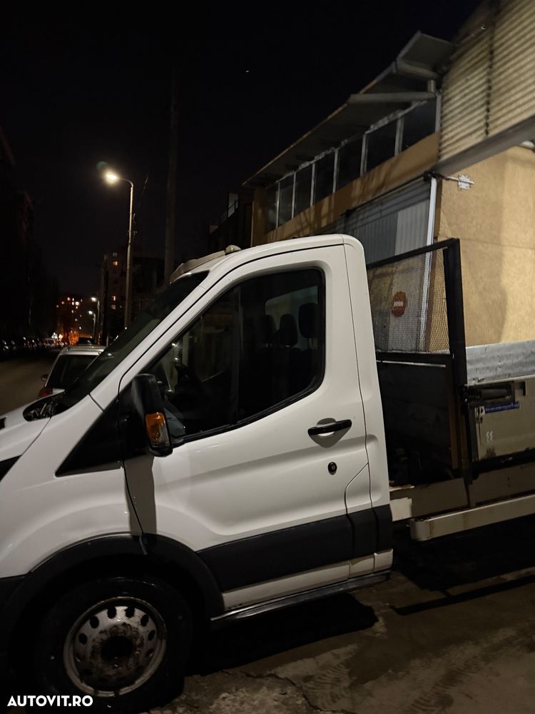 Ford Transit L3 2019 Basculabil Punte Dubla Unic Proprietar de noua Km Reali Istoric Service Kit Distribuție nou kit ambreiaj nou Camioneta Bena Tranzit Basculare Basculanta pick up NU Iveco Mercedes VW Daily Peugeot Fiat Boxer Opel Renault 35c 65c - 22