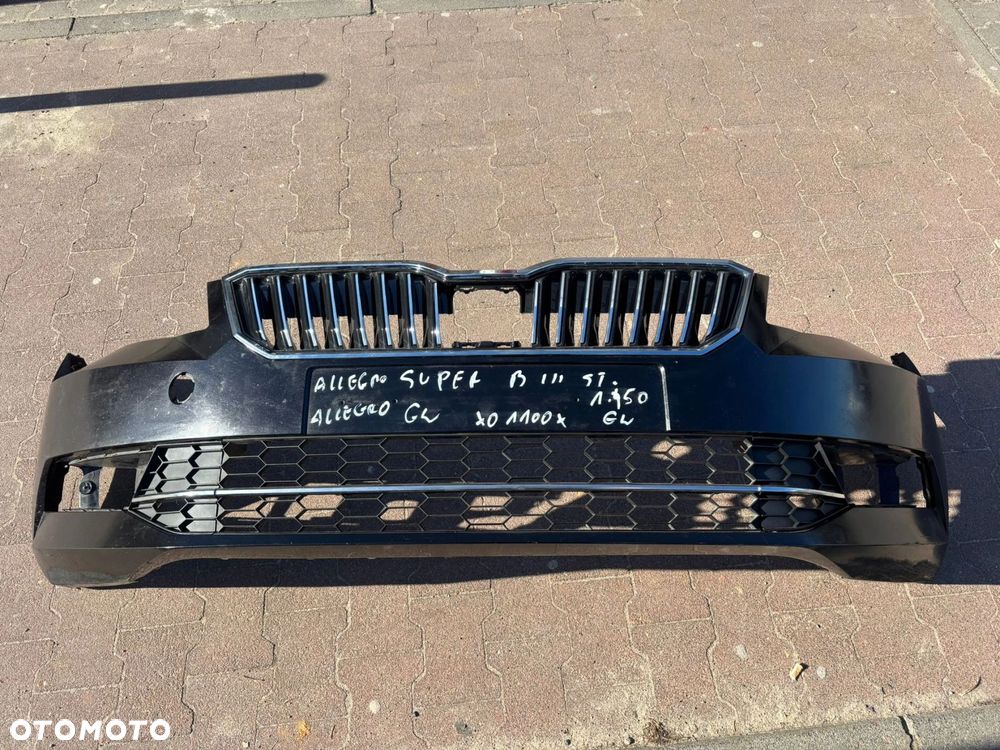 Zderzak Przód Skoda SuperB III Przed Lift 2013-2019r - 1