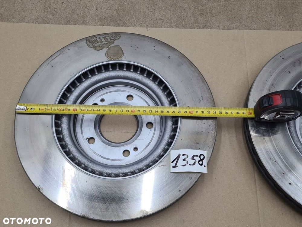 Tarcze hamulcowe wentylowane 2 szt Kia Hyundai - 5