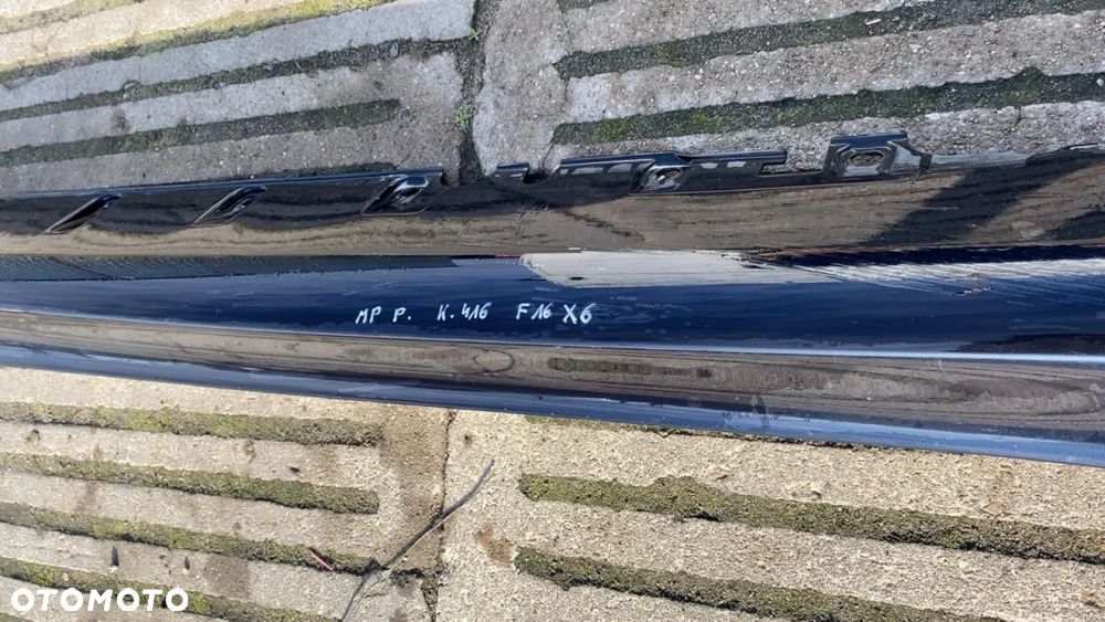 BMW X6 F16 LISTWA PROGOWA PRAWA M PAKIET KOLOR 416 - 3