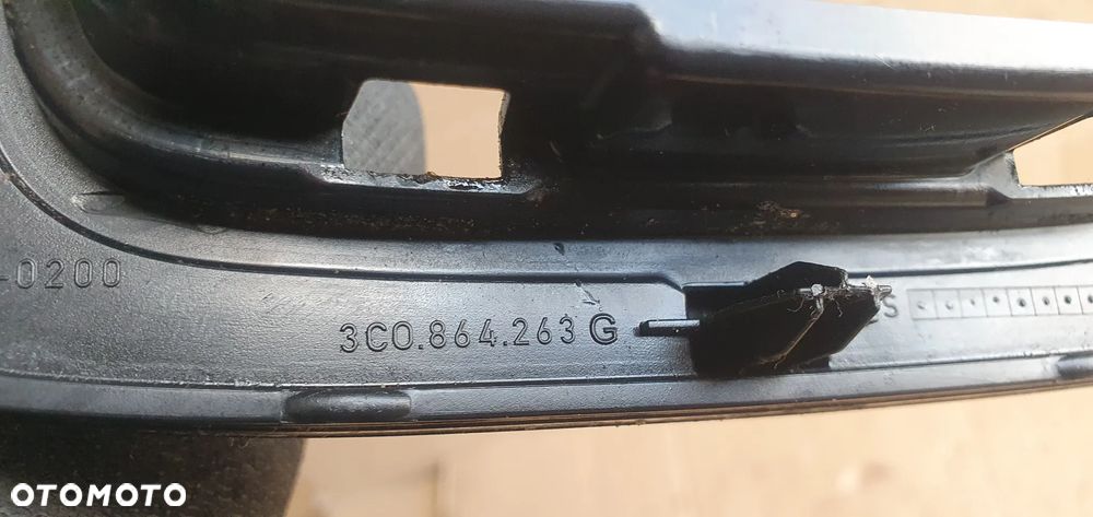 Ramka dekor tunelu wybieraka VW Passat B6 3C0864263G - 7