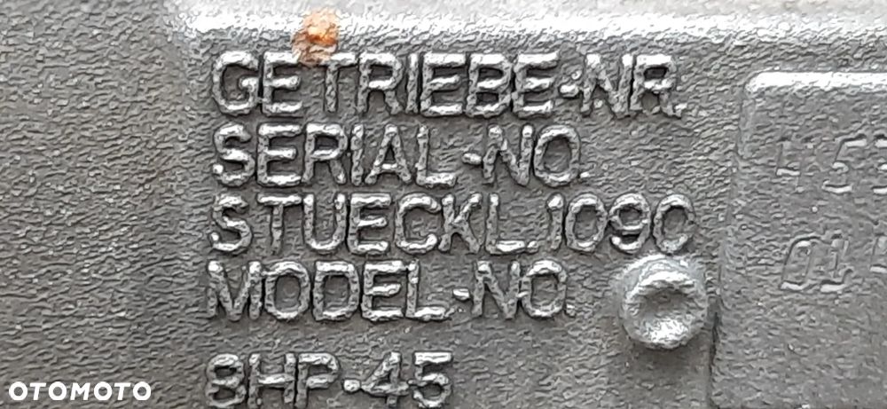 BMW Automatyczna skrzynia biegów 7206453-09 8hp-45 BMW F10 520i 528i F30 328i F20 125i SKRZYNIA Aut 8HP45 N20B20 - 6