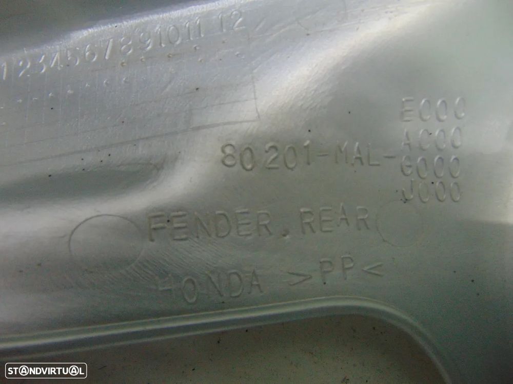 Honda CBR/Hornet 600 guarda lamas - 4