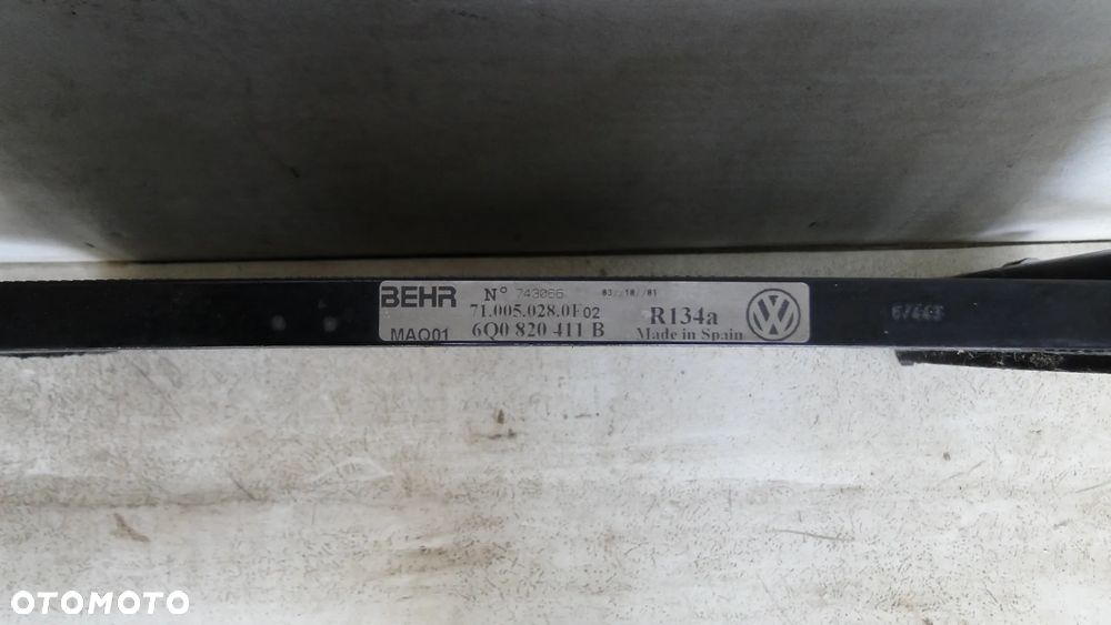VW AUDI SKODA SEAT CHŁODNICA KLIMATYZACJI 1.4TDI EUROPA - 3