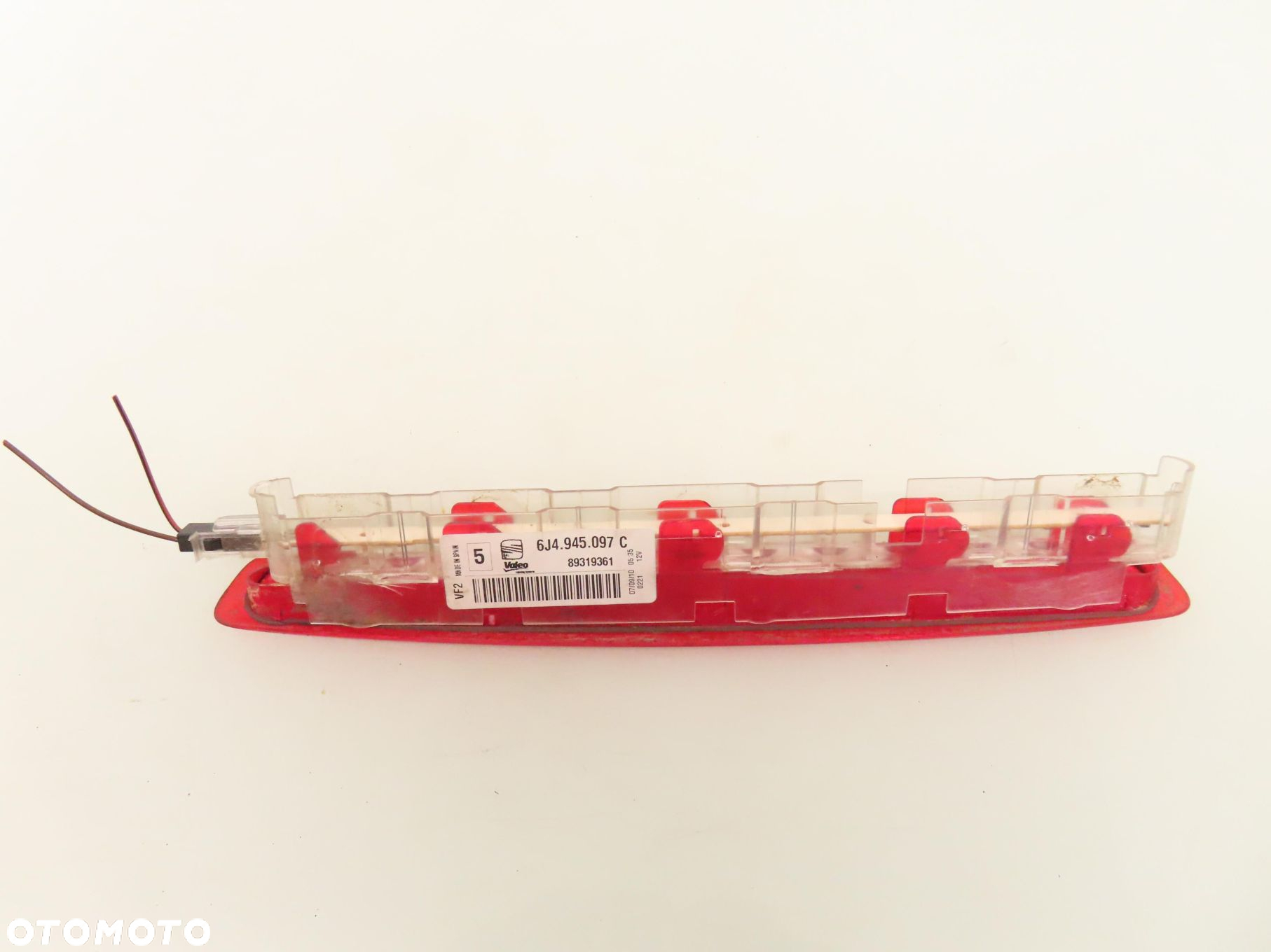 ŚWIATŁO STOP SEAT LEON II 6J4945097C 89319361 HB - 5