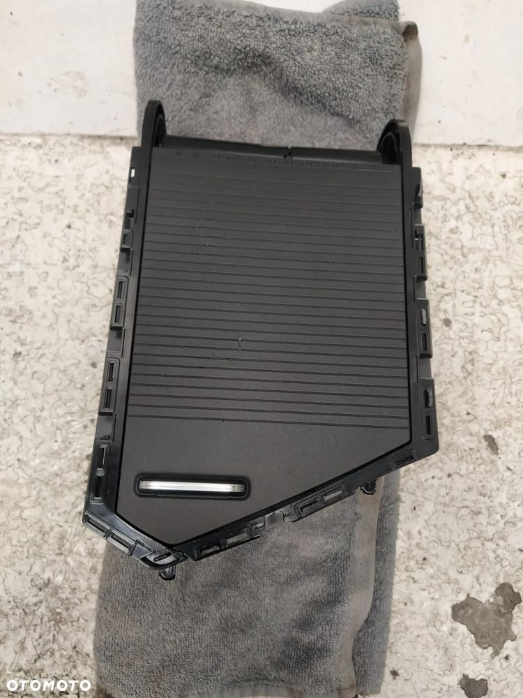 VW TIGUAN II PODŁOKIETNIK TUNEL ŚRODKWY SCHOWEK UCHWYT ROLETA NA KUBKI NAPOJE ORYGINAŁ - 9