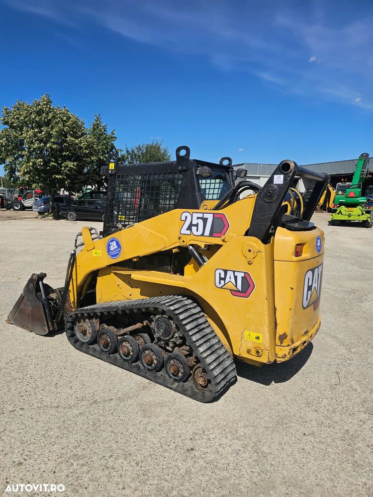Caterpillar Cat 257B  bobcat miniincarcator frontal minivola compact senile - 12