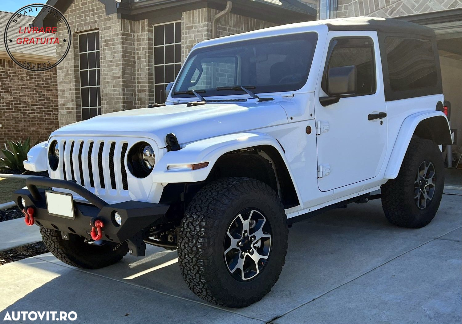 Extensii Aripi Fata Jeep Wrangler JL (2018-2024) Semnal Dinamic- livrare gratuita - 11