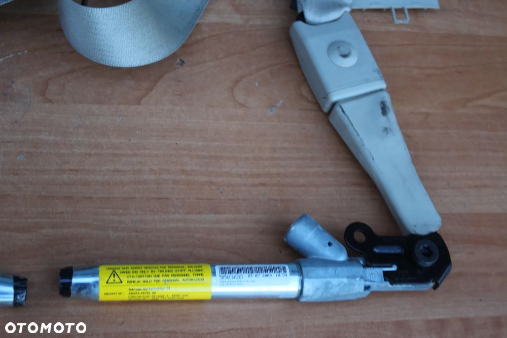 PASY NAPINACZE AIRBAG PRZÓD OPEL INSIGNIA A  JASNE ŻÓŁTE - 3