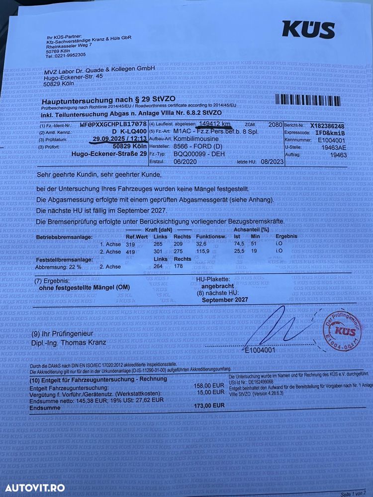 Ford Focus 2.0 EcoBlue Start-Stopp-System TITANIUM X - 38