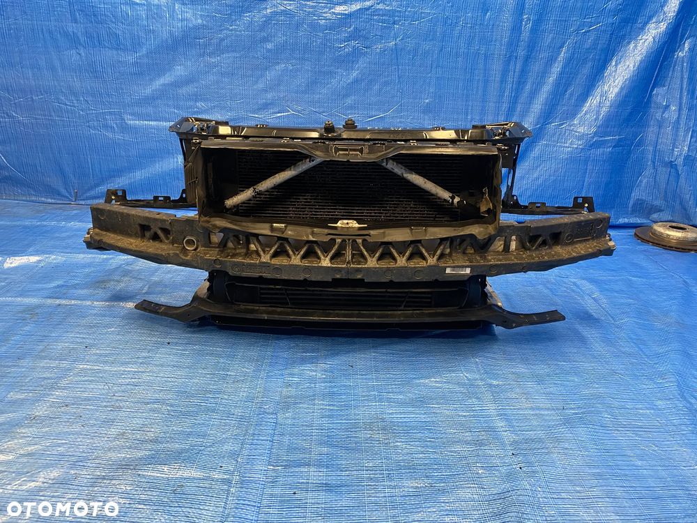 PAS PRZEDNI WZMOCNIENIE BELKA CHŁODNICE WENTYLATOR  KOMPLET MANUAL BMW 320D 2.0D N47 F30 F31 - 3