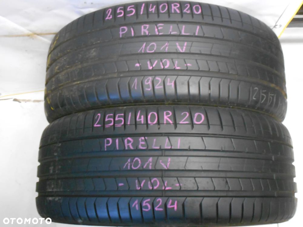OPONY 255/40R20 PIRELLI PZERO VOL DOT 1924 7MM