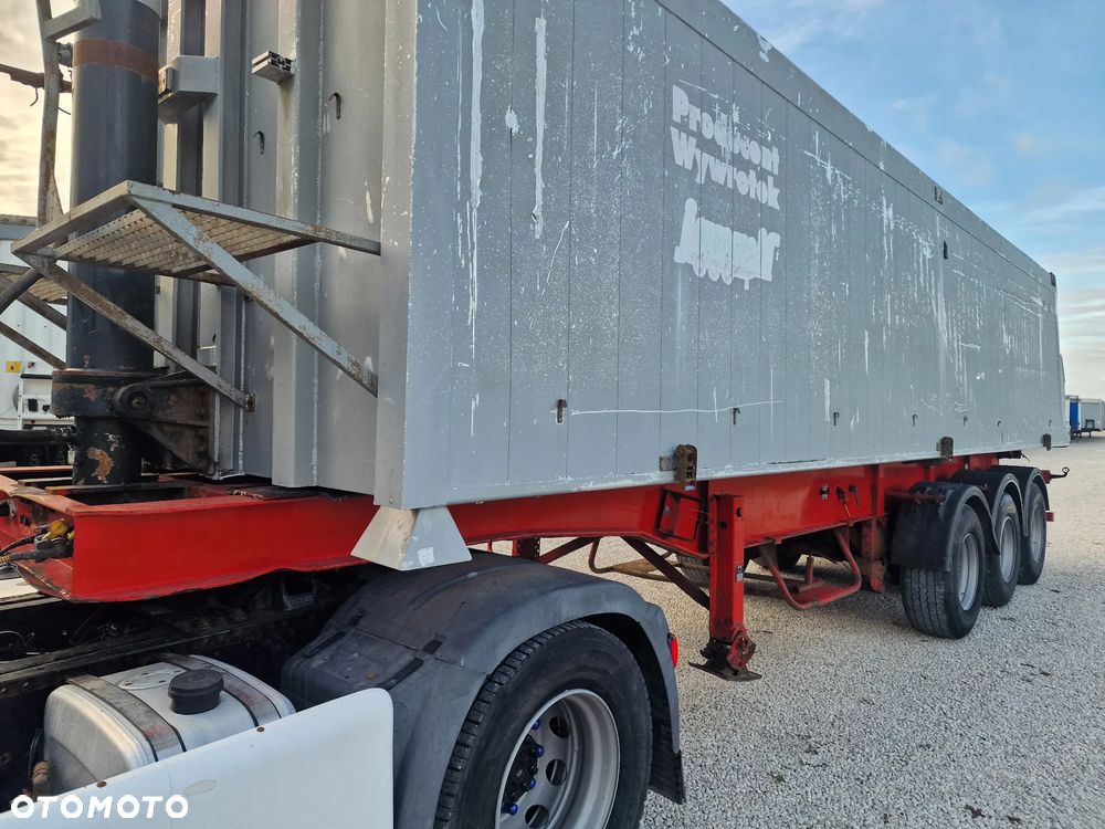 Janmil Naczepa WYWROTKA - osie SAF - hamulce BĘBNOWE - 9