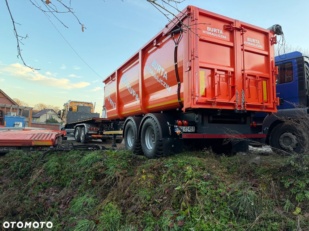 Huffermann Przyczepa rolnicza ciężarowa rolnicza tandem nie tridem wywrotka nowa skorupa - 4