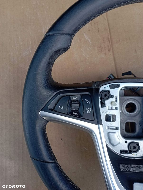 OPEL ZAFIRA C KIEROWNICA SKÓRA MULTIFUNKCJA 13351029 - 6